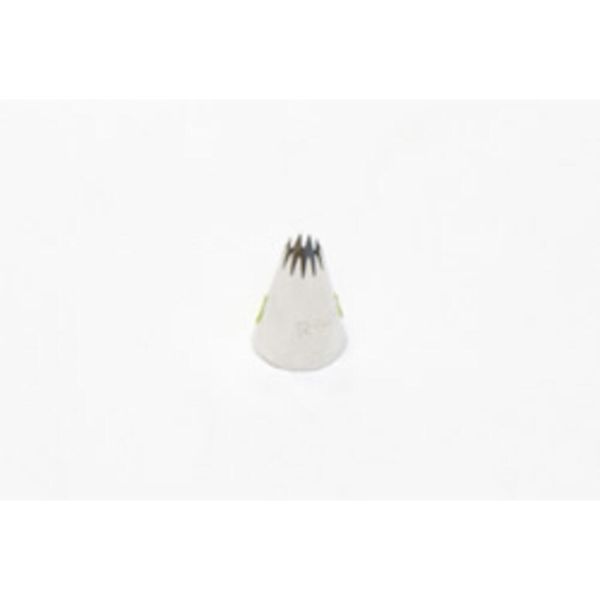 Насадка для кондитерского мешка "Мелкая звезда" 9 мм, h 2.5 см, d 2 см, P.L. Proff Cuisi