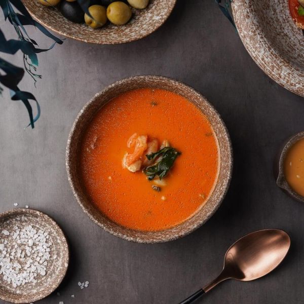 Салатник 580 мл d 14,1 см h6,4 см Brown Untouched Taiga P.L. Proff Cuisine [1]