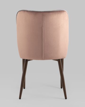 Стул Лоренс NEW велюр пыльно-розовый