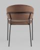 Стул Бруно велюр коричневый