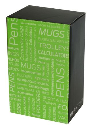 Термокружка 0.4 л черная, пластик