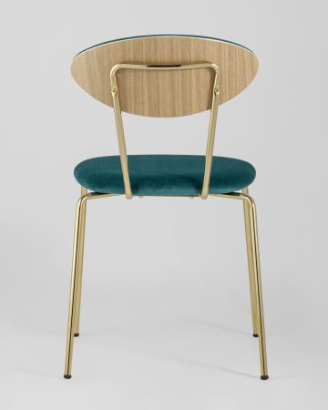 Стул Ники бирюзовый