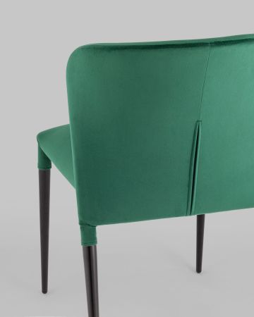 Стул Лори велюр зелёный