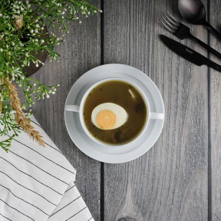 Бульонная пара 320 мл d 11 см h5,5 см белая Glory Eco Stackable P.L. Proff Cuisine [6]