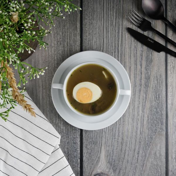 Бульонная пара 320 мл d 11 см h5,5 см белая Glory Eco Stackable P.L. Proff Cuisine [6]