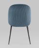 Стул Beetle велюр голубой