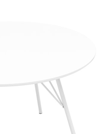 Стол обеденный Мемфис D110 белый