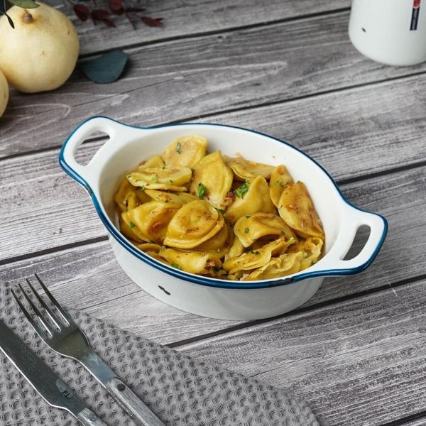 Блюдо овальное 25*16,1 см h5,5 см 880 мл с ручками Bakery Fusion P.L. Proff Cuisine [2]