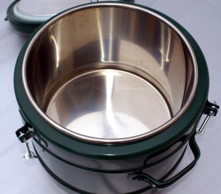 Термос 12 л. нерж. колба, кругл. /1/