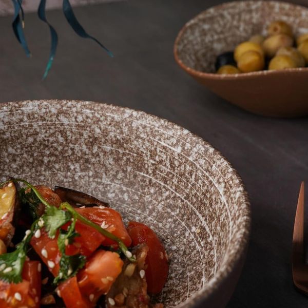 Салатник 730 мл d 16,8 см h5,6 см Brown Untouched Taiga P.L. Proff Cuisine [1]