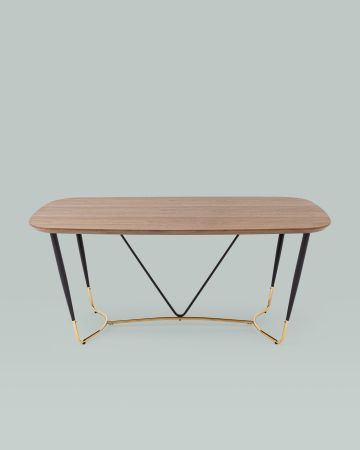 Стол обеденный Даймакс 180*90 темное дерево