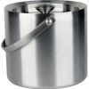 Емкость Ведро для льда 3 л d 18,5 см h17 см нерж. с крышкой P.L. - Kingtex