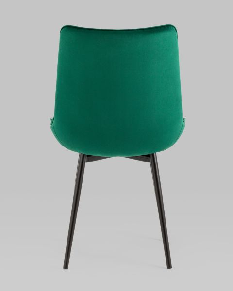 Стул Дарвин велюр зелёный
