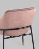 Стул Сандра велюр пыльно-розовый