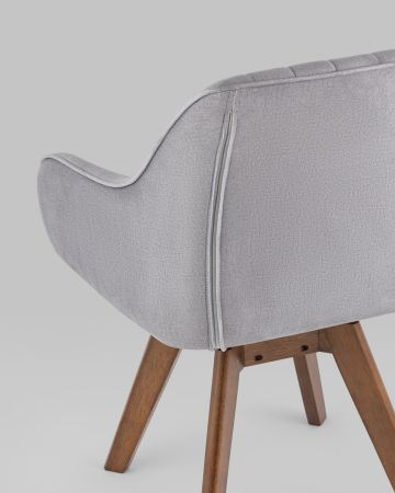 Стул обеденный вращающийся MANS NEW серый