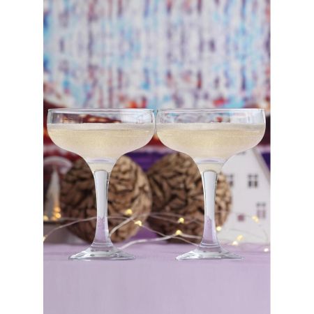 Бокал блюдце для шампанского 235 мл "Мискет" d 9,6 см h13,5 см LAV [6]