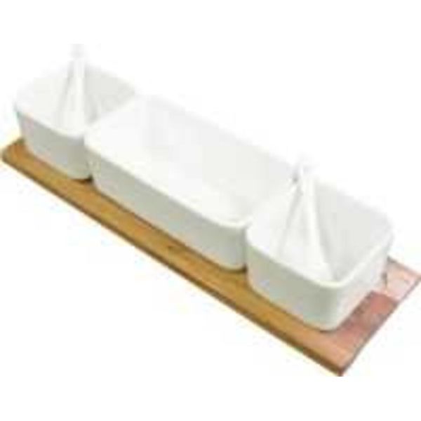 Набор: 3 соусника + подставка + 2 ложечки, P.L. Proff Cuisine [1]