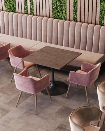 Стол обеденный Strong Square 90х90 орех