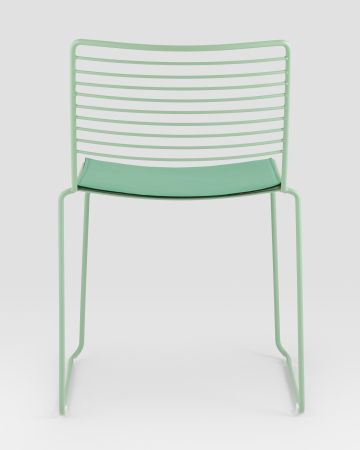 Стул обеденный Danny зеленый с подушкой
