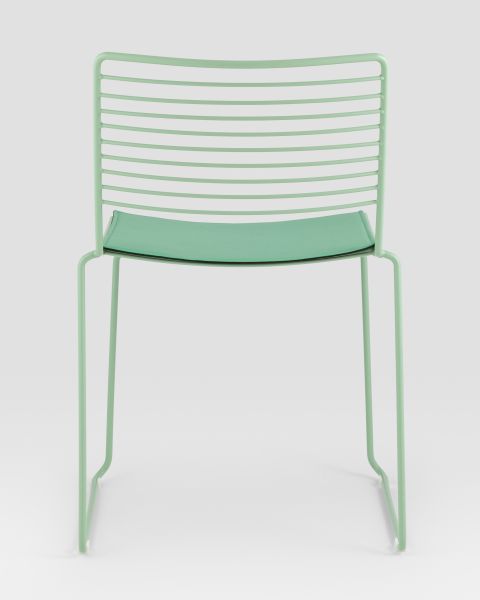 Стул обеденный Danny зеленый с подушкой