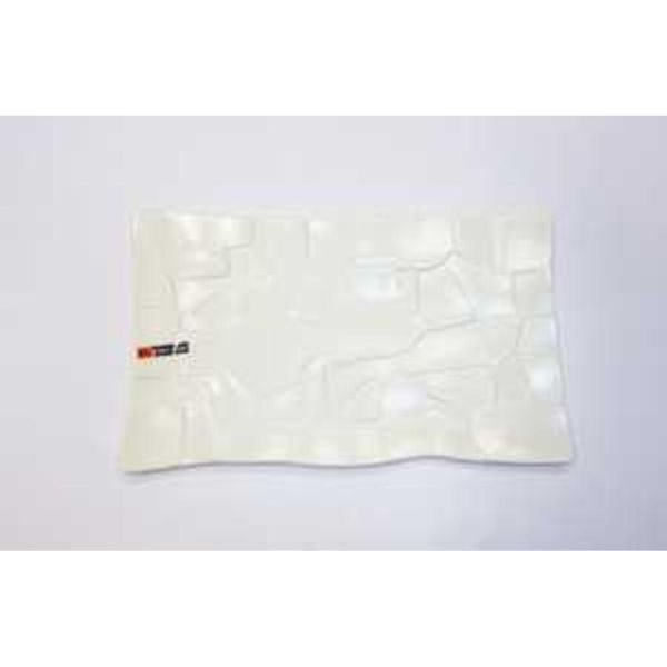 Блюдо прямоугольное 32,5*19,5 см h2 см Texture Style белое фарфор P.L. Proff Cuisine [4]