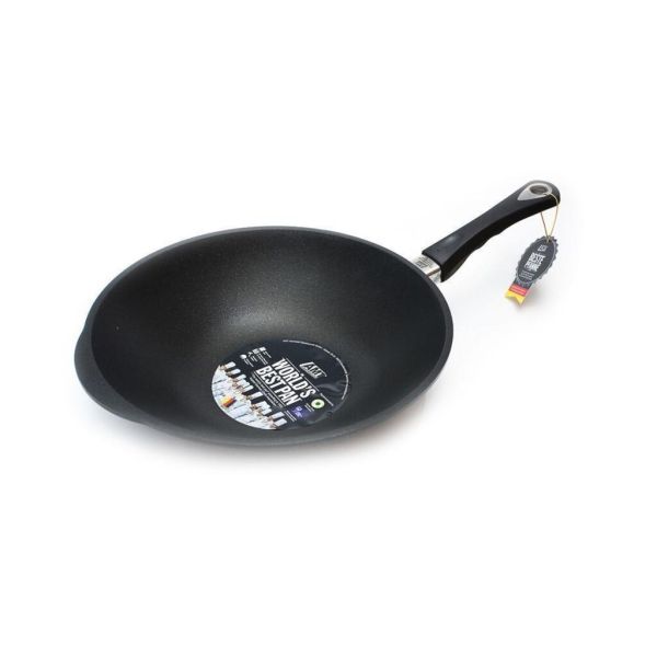 Сковорода Вок (WOK) 32 см h 11 см алюм. с антиприг. покрыт. AMT