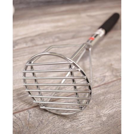 Картофелемялка 47 см d 11 см нерж. с пласт. ручкой P.L. Proff Cuisine