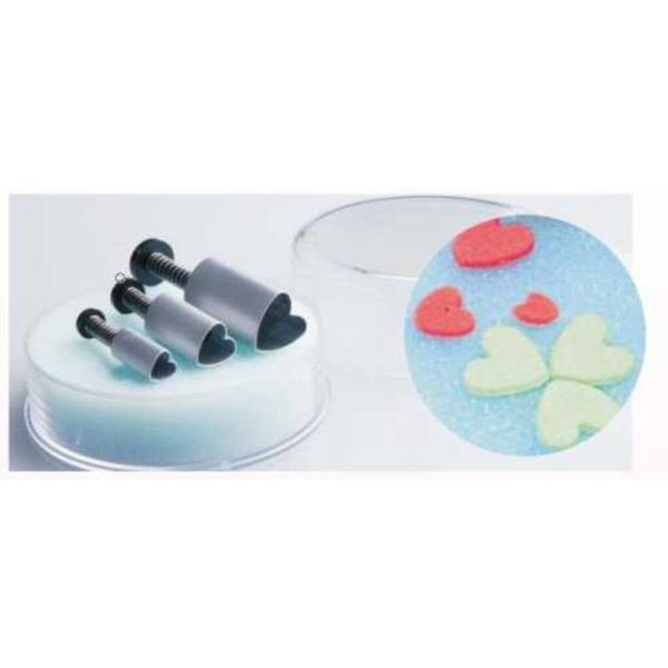 Набор форм-резаков P.L. Proff Cuisine "Сердце", металл