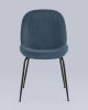 Стул Beetle велюр голубой