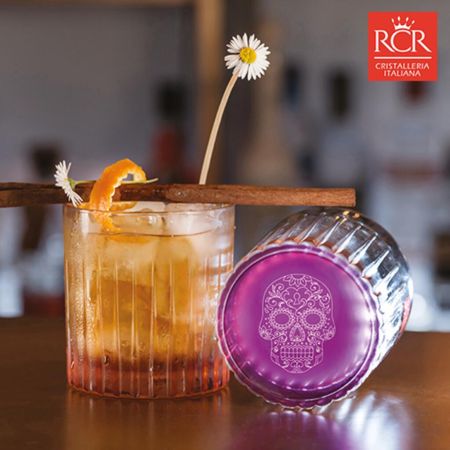 Стакан Олд фэшн 360 мл хр. стекло набор 6 шт. цветной Pedro&Rosa d 8,5 см h9 см RCR [1]