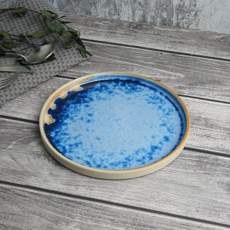 Тарелка с бортом d 21 см h1,6 см Dark Blue Panasia P.L. Proff Cuisine [1]