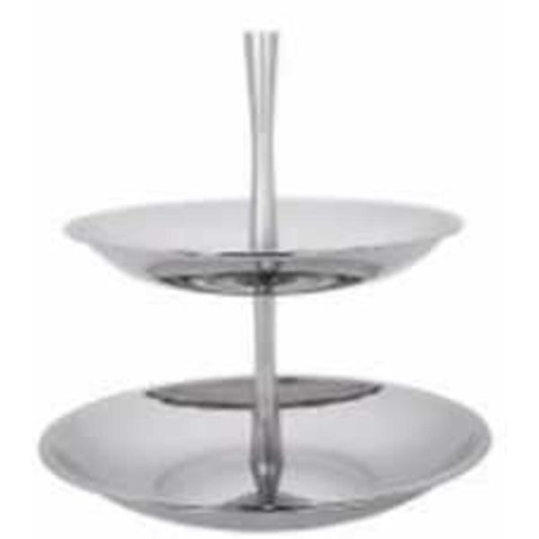 Этажерка 2 яруса h 32 см d 32/27 см нерж. P.L. - REG