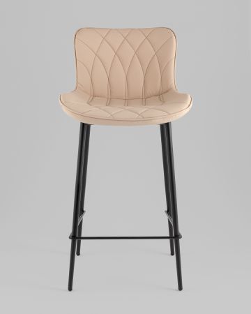 Стул полубарный Vault экокожа бежевый