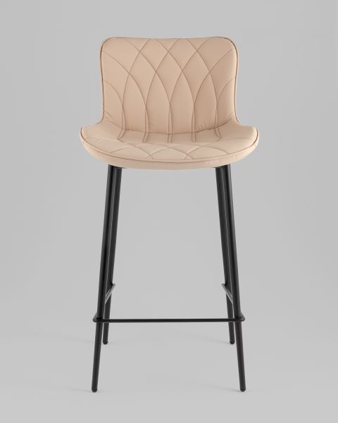 Стул полубарный Vault экокожа бежевый