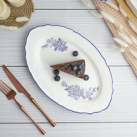 Блюдо овальное 30,7*19,3 см h2 см Sea Flower P.L. Proff Cuisine [1]