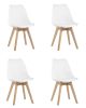 Стул FRANKFURT NEW белый 4 шт