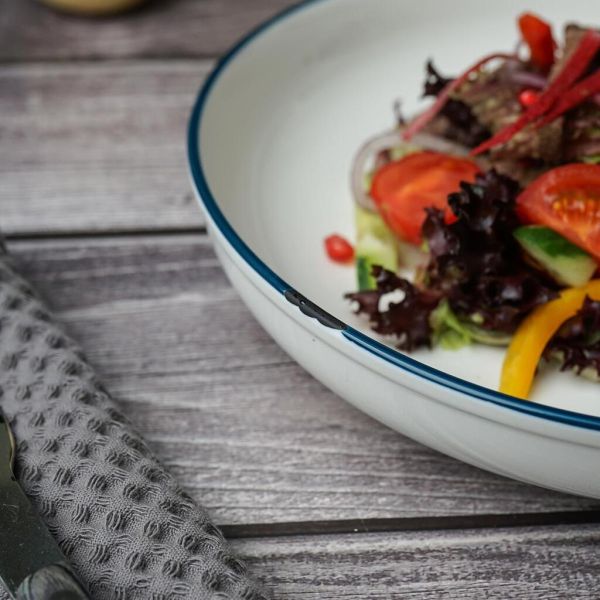 Тарелка с бортом d 23,5 см h4,6 см 1190 мл Bakery Fusion P.L. Proff Cuisine [6]