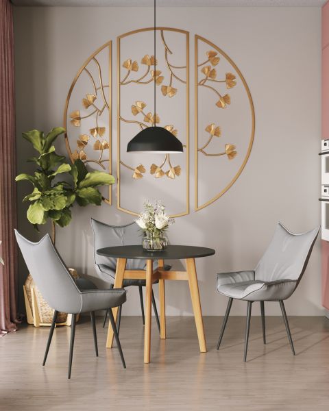 Стул Осло велюр серый