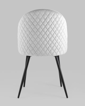 Стул Lilly велюр серебристый