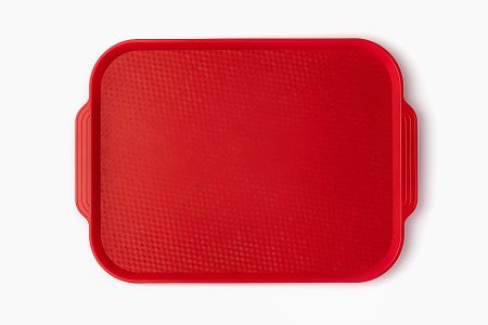Поднос 45*34,5 см. красный (малиновый) поверхность классик MGprof /1/10/