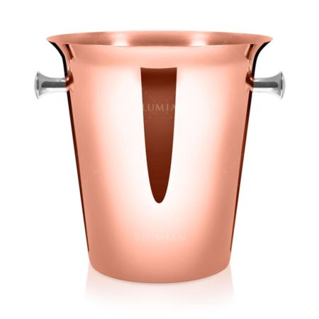 Ведро для шампанского d 21/14 см h22 см 5 л Copper медь нерж. LUMIAN