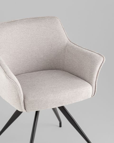 Стул обеденный Feston вращающийся серый