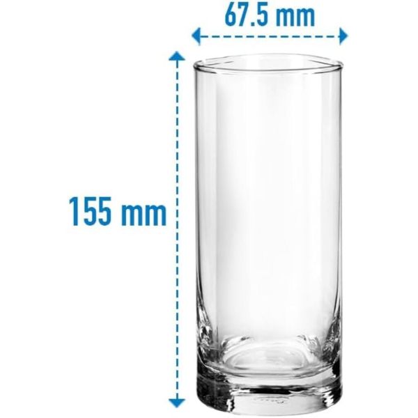 Стакан Хайбол 370 мл "Trinity" Cocktail треугольный d 6,5 см h15,6 см Ocean [6]