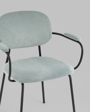 Стул Кэрол серо-голубой