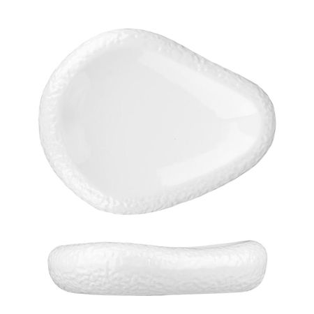 Блюдо овальное для подачи 25,8*20,5 см h5,5 см Organic белое фарфор P.L. Proff Cuisine [3]