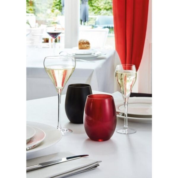 Стакан Хайбол 360 мл хр. стекло красный "Праймери" d 8,1 см h10,2 см Chef&Sommelier [6]