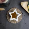 Соусник 25 мл 9,5*8 см h2,5 см Mini Mix Звезда белый фарфор P.L. Proff Cuisine [6]