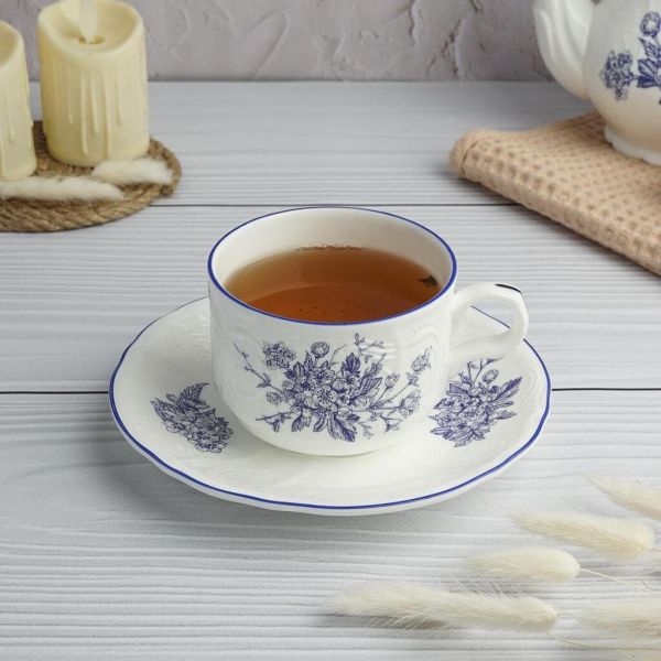 Чайная пара 250 мл d 8,7 см h6,5 см Sea Flower P.L. Proff Cuisine [6]