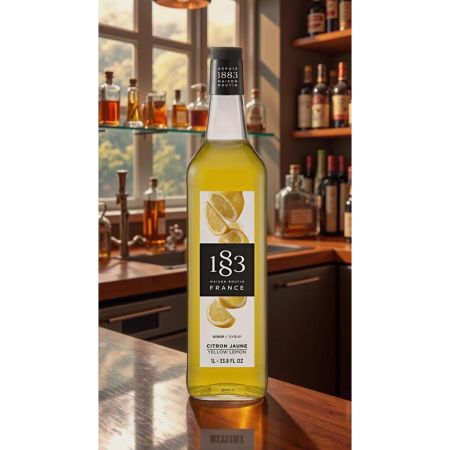 Сироп Лимон желтый 1л 1883 Maison Routin