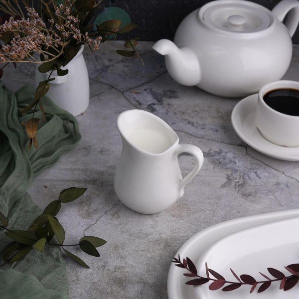 Молочник 120 мл белый фарфор P.L. Proff Cuisine [10]